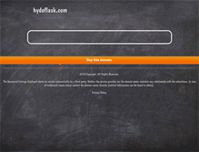 Tablet Screenshot of hydoflask.com